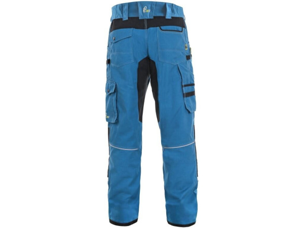 Nohavice CXS STRETCH, pánske, stredne modré-čierne, veľ. 46