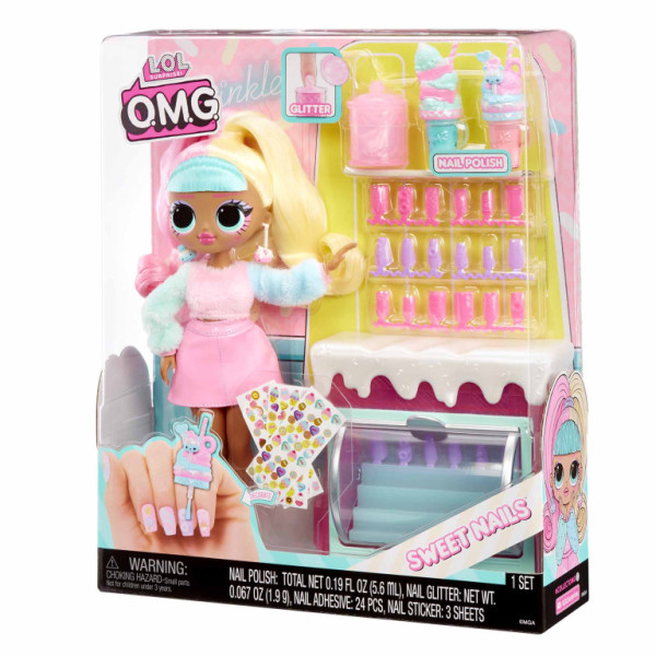 LOL Surprise! OMG Nechtové štúdio s bábikou - Candylicious Sprinkles Shop