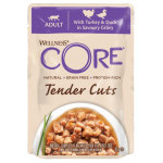 Kapsička Wellness Core Cat Tender morka a kačica v omáčke 85g