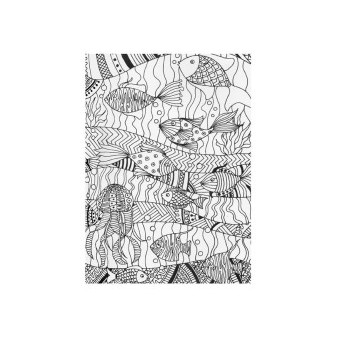 Omaľovánky antistresové Farby prírody 210x290mm/32s