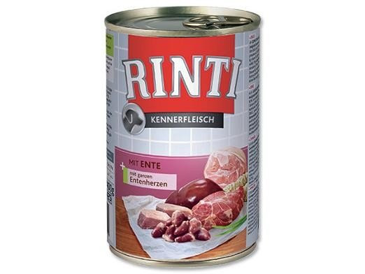 Finnern Rinti konzerva pre psov kačica 400g