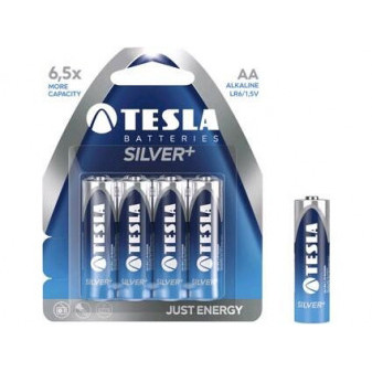 Batéria TESLA AA Silver+, ceruzková, 4ks