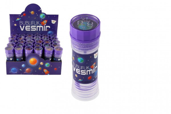 Bublifuk Vesmír 50ml 11cm mix druhov