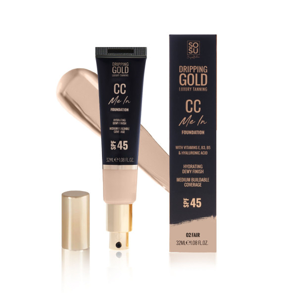 Dripping Gold Make-up CC Me In Fair 02, 32ml