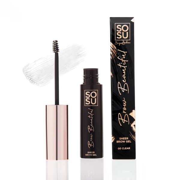 SOSU Cosmetics Brow Beautiful Gél na obočie 00 Clear, 5ml