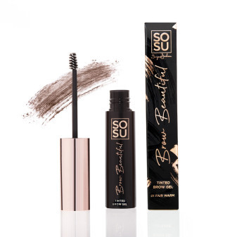 SOSU Cosmetics Brow Beautiful Gel na obočí 01 Fair Warm, 5ml