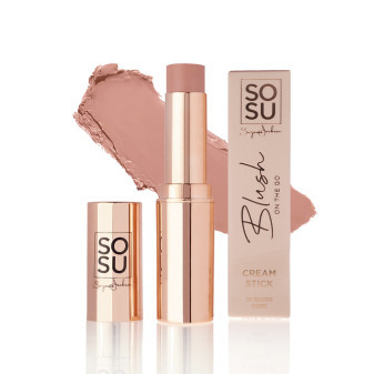 SOSU Cosmetics Blush on the go Tvárenka v tyčinke Rose, 7g