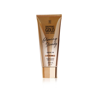 Dripping Gold Glowing Steady Samoopalovací krém Gradual Tan medium/dark, 200ml