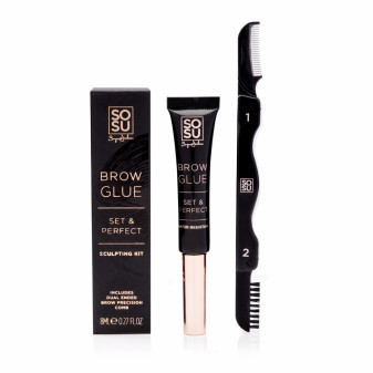 SOSU Cosmetics Brow Glue, Set & Perfect Súprava na obočie