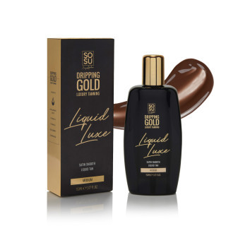 Dripping Gold Liquid Luxe Samoopaľovacia voda medium, 150ml