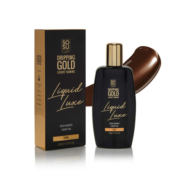 Dripping Gold Liquid Luxe Samoopaľovacia voda dark, 150ml