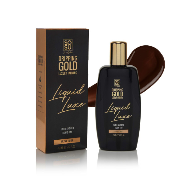 Dripping Gold Liquid Luxe Samoopaľovacia voda ultra dark, 150ml