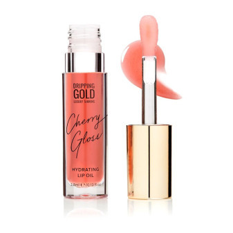 Dripping Gold Cherry Gloss Hydratačný olej na pery, 3,8 ml