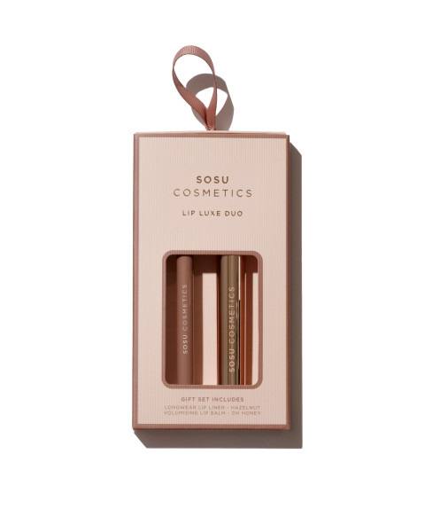 SOSU Cosmetics Darčekové balenie Hazelnut ceruzka & Honey balzam/rúž na pery