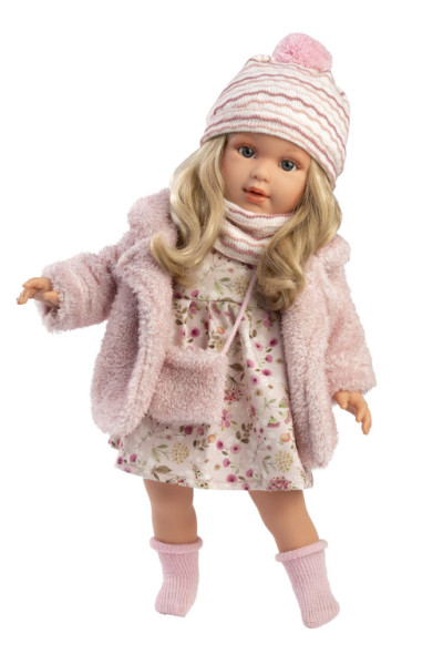 Llorens 54052 LUCIA - realistická bábika s mäkkým látkovým telom - 40 cm