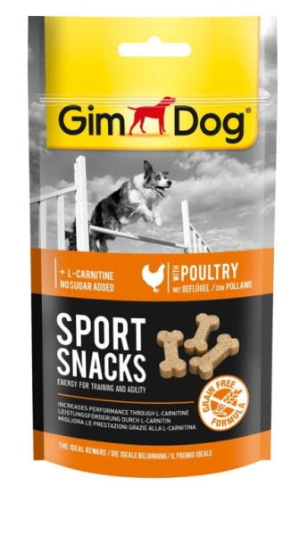 GIMDOG Sportsnacks hydina 60g