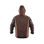 Bunda CXS IRVINE, zimná, pánska, hnedo-čierna, veľ. 4XL