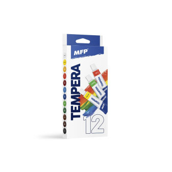 Temperové farby set 12 ks 12ml