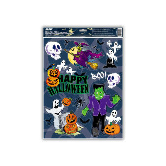 Okenné fólie halloween gliter HA001