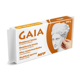 Modelovacia hmota GAIA 500g biela