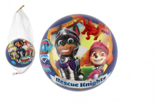 Lopta Tlapková patrola/Paw patrol nafúknutý 14cm v sieťke
