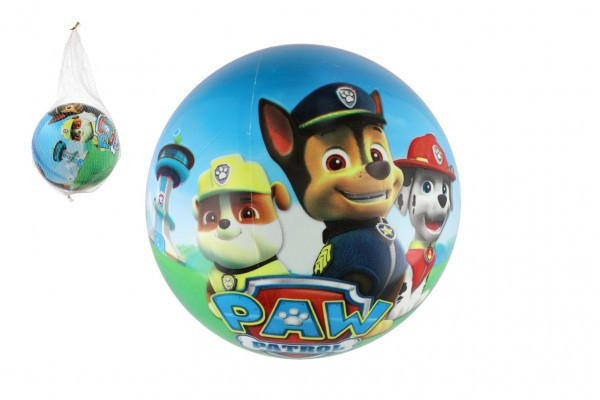 Lopta Tlapková patrola/Paw patrol nafúknutý 23cm v sieťke