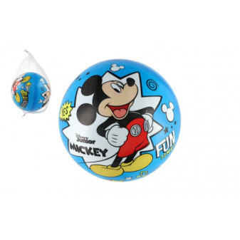 Lopta Mickey Mouse nafúknutá 23cm v sieťke