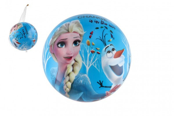 Lopta Ľadové kráľovstvo II/Frozen II nafúknutá 23cm v sieťke