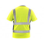 Tričko CXS EXETER, výstražné, pánske, žlto-modré, veľ. 5XL