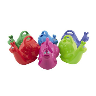 Kanvička slimák plast 21x18cm mix farieb 24m+
