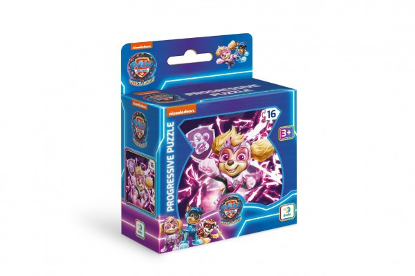 Puzzle Skye Tlapková patrola / Paw Patrol 22x22cm 16 dielikov v krabičke 10x13,5x5cm