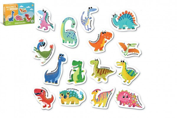 Magnety Dinosaury 17x11x3cm