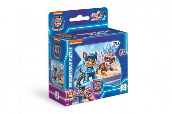 Puzzle Tlapková patrola / Paw Patrol 22x22cm 20 dielikov v krabičke 10x13x5cm