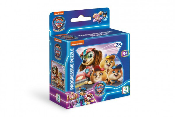 Puzzle Tlapková patrola / Paw Patrol 22x22cm 28 dielikov v krabičke 10x13x5cm
