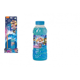 Bublifuk Tlapková patrola/Paw Patrol sada na tvorbu bublín + náplň 0,45L na karte 15x42x12cm