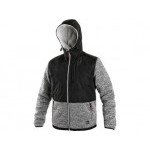 Bunda CXS CARSON, pánska, šedo - čierna, veľ. 2XL
