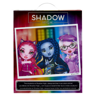 Shadow High Color Shine bábika - Pinkie James (ružová)