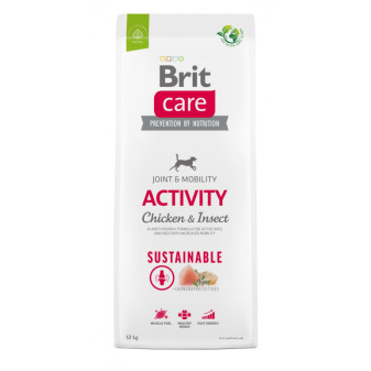 Brit Care Dog Sustainable Activity - kuracie a insecty, 12kg