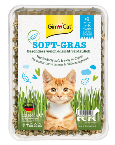 Tráva GIMCAT Soft-Grass 100g