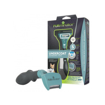 FURminator vyčesávacie hrablo pre krátkosrsté mačky malých plemien