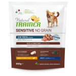 Trainer Natural Sensitive pes NO GRAIN MINI pstruh 800g