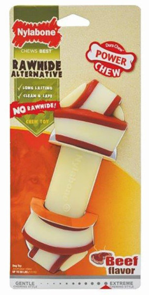 Nylabone hračka Extreme kosť uzol príchuť hovädzie L