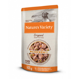 Kapsička Nature´s variety original pre malé psy s kuracím 150g