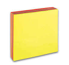 CONCORDE Samolepicí bloček neon, 76x76mm, 5x40 listů ,A0985