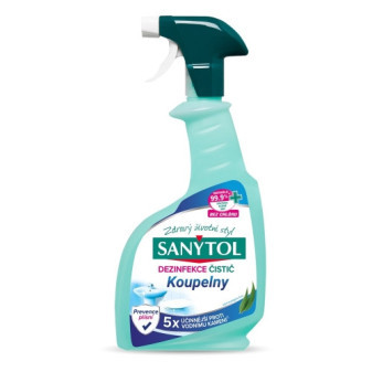 Sanytol dezinfekčný čistič kúpeľne vôňa eukalyptu 500ml