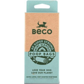 BecoBags EKO vrecká Peppermint 4rolky po 15ks