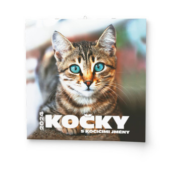 Nástenný kalendár - Mačky
