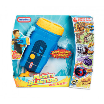 Little Tikes Mighty Blasters Duo pištoľ + darček zadarmo