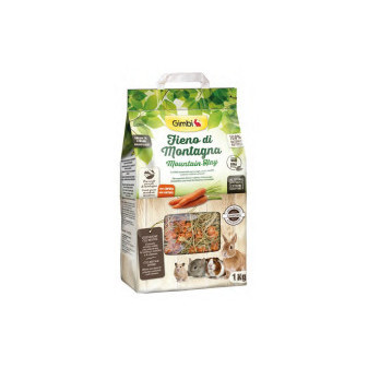 VÝPREDAJ GIMBI horské seno s mrkvou 1kg