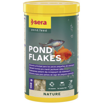 Sera kompletné krmivo pre ryby v jazierku Pond Flakes 1000ml Nature